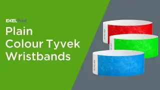 Plain Colour Tyvek® Wristbands
