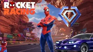 Llegando al rango diamante en Rocket Racing 🏎🏁 🔵