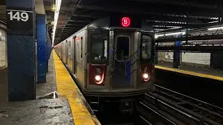 R142 (5) Train to Dyre Avenue Departing 149 Street Grand Concourse