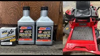 Upgrading a Troy-Bilt Mustang Z42 and 50 hour service 
