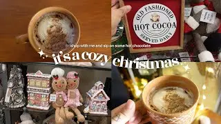 Cosy Christmas Shopping & Hot Chocolate ☕