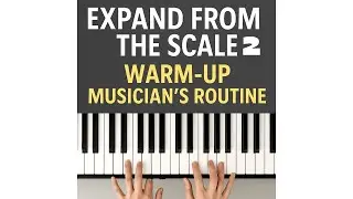 Creative Piano Warm-Up: Diatonic Chords in 12 Keys with Note Variations - 2