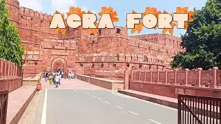 Exploring the Majestic Agra Fort 🇮🇳 | Hidden Gems, History & Views!