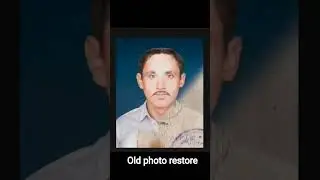 Shocking Old photo Restore using Photoshop AI