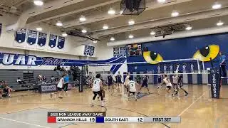 2025 BOYS VARSITY VOLLEYBALL NON LEAGUE AWAY GAME: GRANADA HILLS VS SOUTH EAST HIGH
