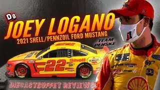 2021 JOEY LOGANO SHELL/PENNZOIL FORD MUSTANG DIECASTBUFFET REVIEWS NASCAR DIECAST 1/64