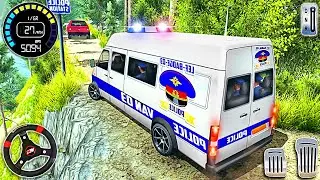 Offroad Police VAN Driving Game 2025 - 4x4 Emergency Car Drive Sim | Android Gameplay