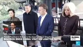 Pandas and ping-pong: Macron ends China visit on lighter note &bull; FRANCE 24 English