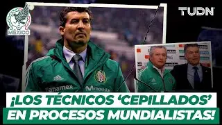 &iexcl;La lista negra! 🚨 Los t&eacute;cnicos CESADOS durante eliminatorias mundialistas | TUDN