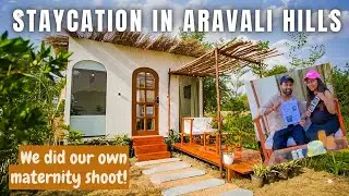 Staycation in Gurgaon | leopard trail Gurgaon | Staycation near delhi | Pregnancy announcement ideas
