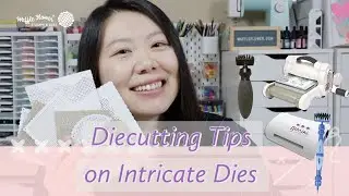 Diecutting Tips on Intricate Dies feat. Waffle Flower Stitchables