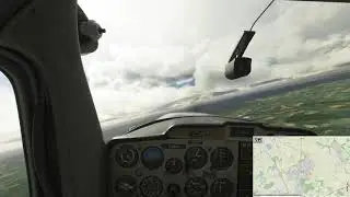 Short cross-country flight: Cambridge to Duxford and back - MSFS 2020
