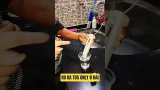RO ME TDS BAHUT KAM HAI || WATER PIURIFAER TDS MENTEN