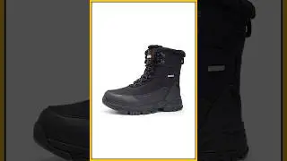 Best Waterproof Men's Winter Boots SHULOOK Fur Lined Hiking Boots Review 2026