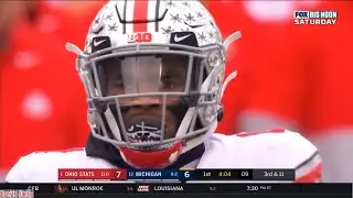 Ohio State CB Jeff Okudah vs Michigan WR's (Week 14)