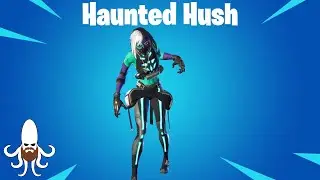 *NEW* Haunted Hush (Hush Style) - Skin Gameplay - Fortnite