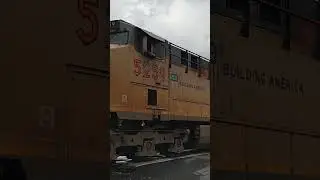 Union pacific manifest train in Greeley