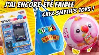 J'ai &eacute;t&eacute; chez SMYTH'S TOYS J'ai encore Craqu&eacute; Boules SNACKLES SONIC RUBIK'S Cube