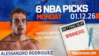 NBA Picks and Predictions, Monday 1/12/26 | The Look Ahead Show