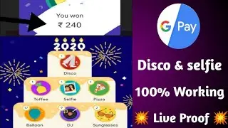How to Collect G-pay Disco, & Selfie Stamp's | Google Pay Disco Stamp Trick, & Selfie Collect Trick