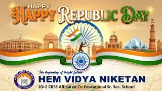 Republic Day Celebration HEM VIDYA NIKETAN 