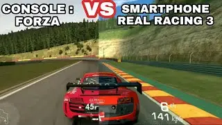Real Racing 3 vs Forza : mobile smartphone vs console