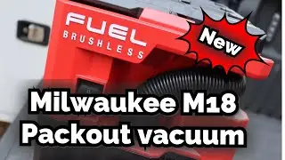 🔥NEW🔥 Milwaukee Packout Vacuum!