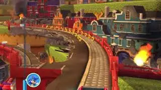 Sonic Forces: Speed Battle (iOS) - Gameplay - Baby Sonic - City