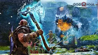 God of War - Level 1 Kratos vs Fierce Ogre - Give Me God of War NG+