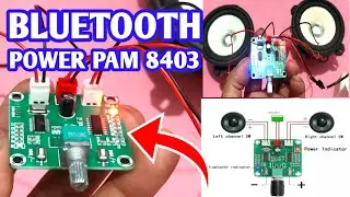 Tes Power Amplifier Bluetooth Power Pam 8403 Mini