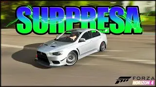 CADA DIA PIOR - GOLIAS SURPRESA DE LANCER EVO X - FORZA HORIZON 4