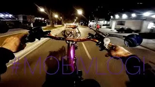 MOBIVLOG NOTURNO😈:MOBILETE PREPARDA VOANDO NA MARGINAL!! #mobiletecaloi #motovlog #mobivlog