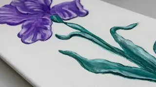 Step by step  3D Flower Painting Tutorial 😱
