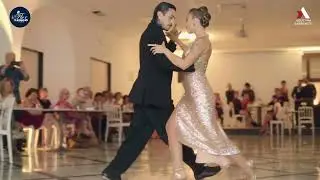 BRUNA  ESTELLITA y JULIÁN SÁNCHEZ (3/3) bailando en Flor de Tango Festival.