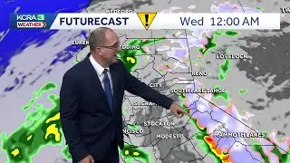 NorCal forecast: Rain, snow through Wednesday, Bigger storm next week