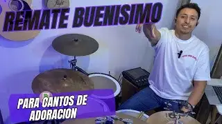 Remate de bater&iacute;a para canto de Adoraci&oacute;n (TUTORIAL) - (ejemplo: el borde de su manto)