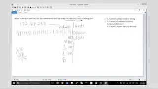 IPv4 Subnetting - Finding the first valid host in a network