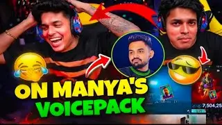 Jonathan Gaming Reaction On Manya Gaming Bhojpuri Voice Pack