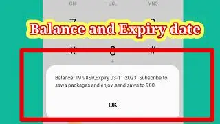 How to Check STC Balance and Expiry date | STC Saudi Arabia