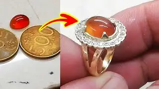 MEMBUAT CINCIN DARI UANG 500 RUPIAH