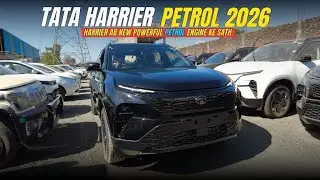 Tata Harrier Petrol 2026🔥| New Harrier Adventure X Plus Dark 🖤| Features, Engine and Power 