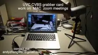 USB CVBS composite capture card  for zoom meetings