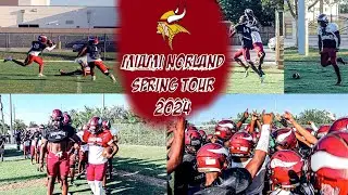 🤘🏾 The Vikes Look To Go Back To State 🔥 Miami Norland VIkings Spring Tour 2024 🏈🌴