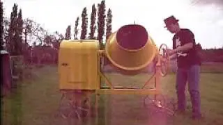 Benford 5/3 and a half, Petter diesel powered concrete mixer