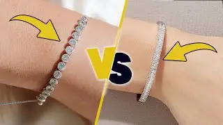 Diamond Bangle vs Tennis Bracelet: Which Sparkling Wrist Accessory Shines Brighter?