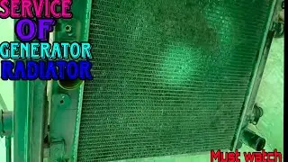 generator radiator ki service kasa karein | MS ENGINEERING
