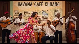 Café Cubano Music 🎹: Caribbean Café Nights & Gentle Piano Jazz • mix62