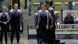 USA Showcase Trampet 12 600 Junior Guest TeamGym Mid European 2025