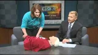 Edgerton Hospital Offical Demonstrates Compression-Only CPR