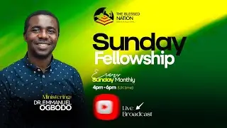 SUNDAY FELLOWSHIP - LIVE STREAM II BE STRONG IN THE LORD II 19TH OCTOBER 2025 II DR. EMMANUEL OGBODO